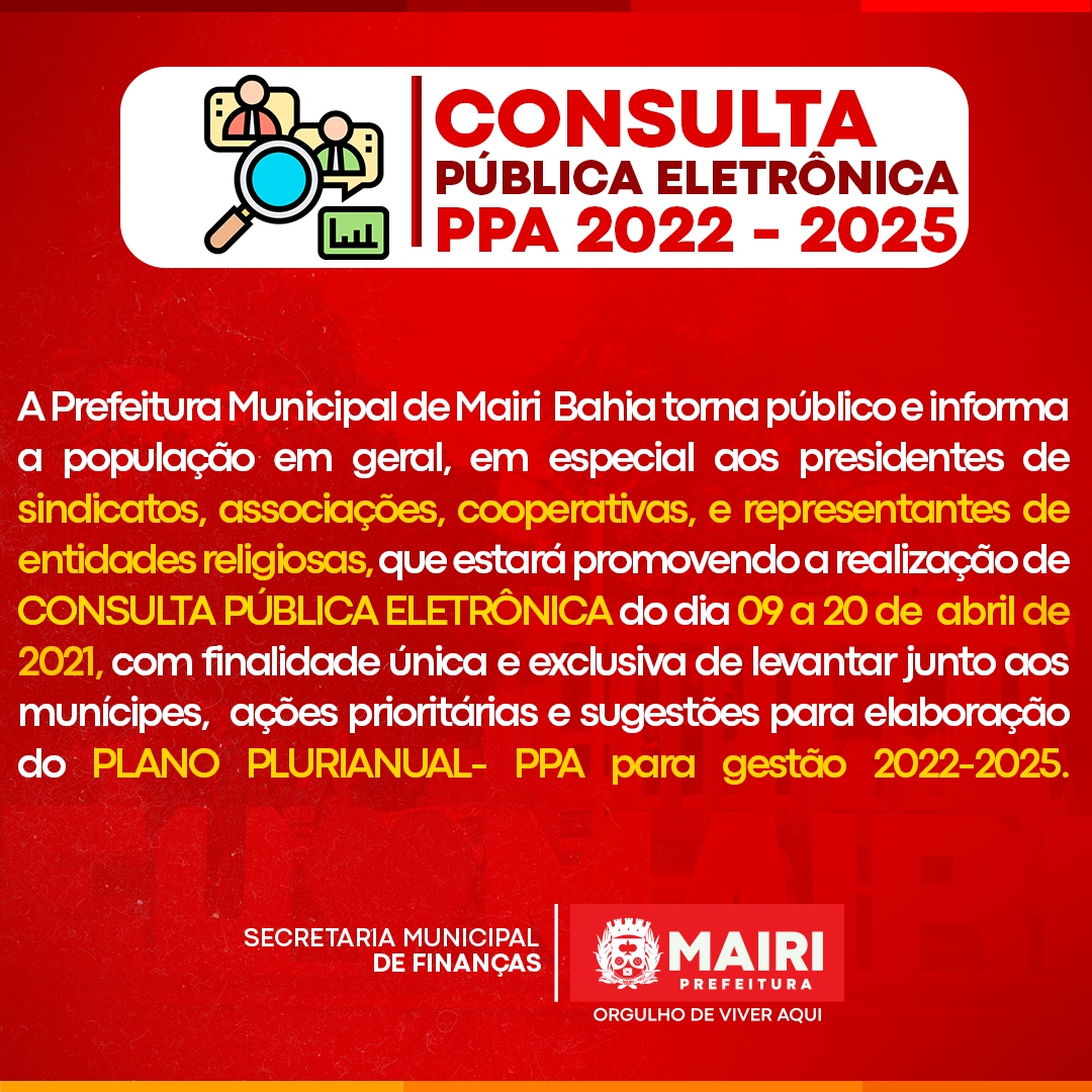 IFBA Jequié contribui para elaborar o Plano Plurianual